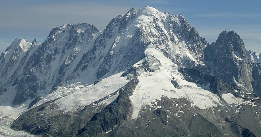 Les Droites and Aiguille Verte