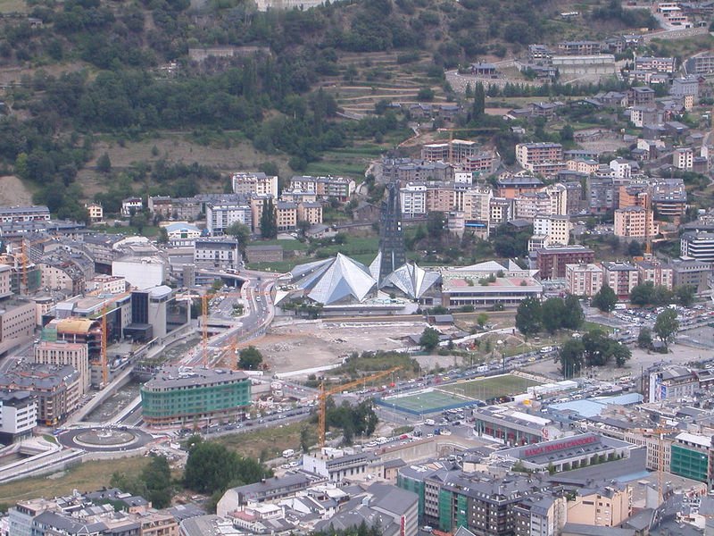 Andorra la Vella - capital city of Andorra