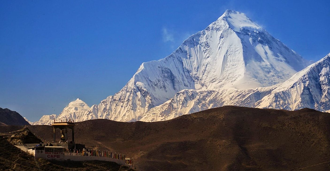 Dhaulagiri from Muktinath