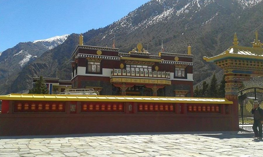 Hotel at Jomson in Kali Gandaki Valley