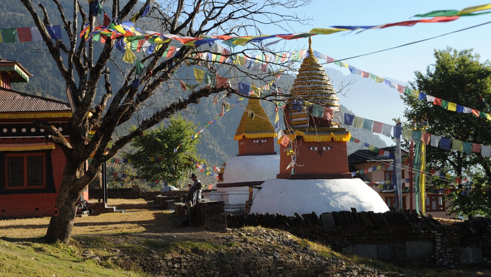 Stupa at Bhandar