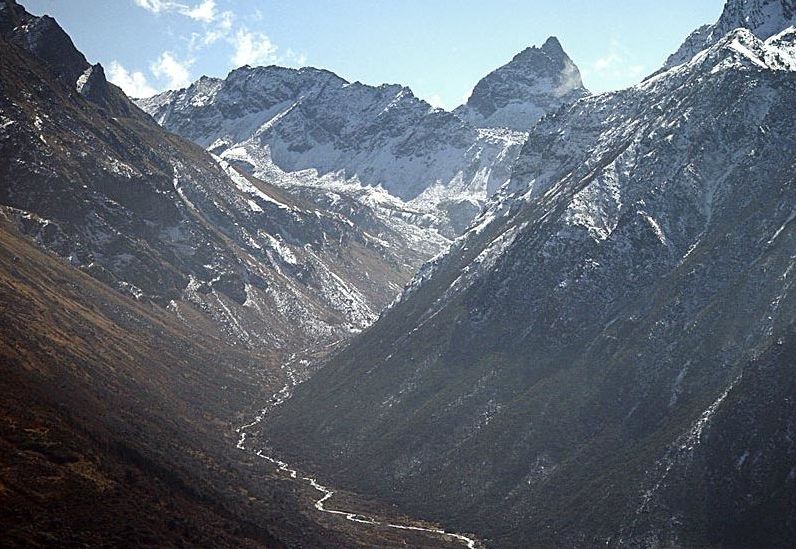 Kang La on ascent to Sinian La