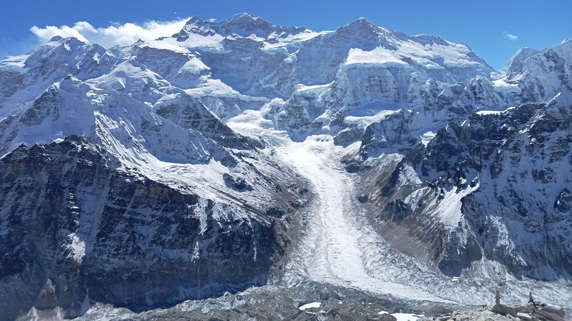 Mount Kangchenjunga from  the North