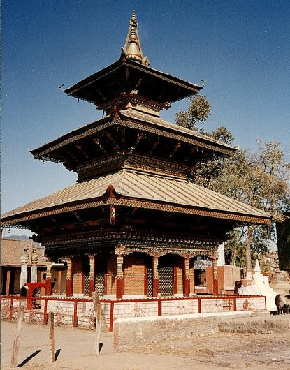 Pagoda style Temple in Patan