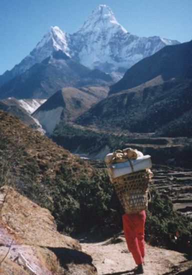 Ama Dablam from Pangboche