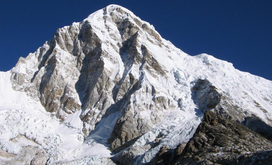 Pumori from base camp