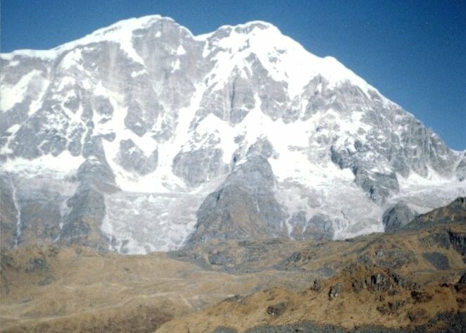 Lamjung Himal from Rambrong Danda