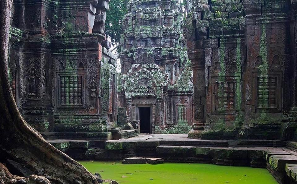 Ta Prohm Temple at Siem Reap in northern Cambodia