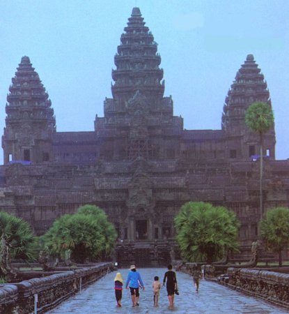 Angkor Wat Temple in northern Cambodia