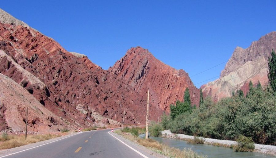 Karakorum Highway in China