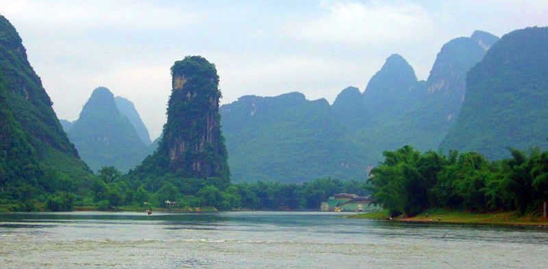 Lijiang River at Guilin in SW China