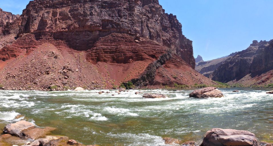 Hance Rapids on the Colorado River in the Grand Canyon