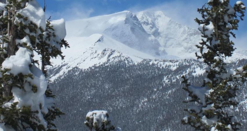 Ypsilon Mountain in Rocky Mountain National Park