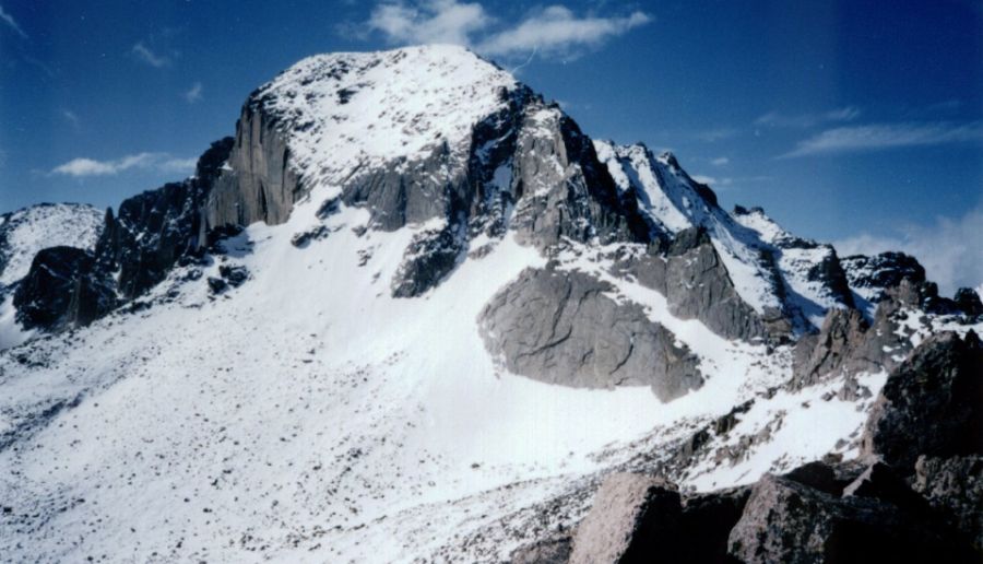 Longs Peak from Storm Peak