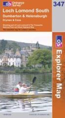 Loch Lomond South OS Explorer Map