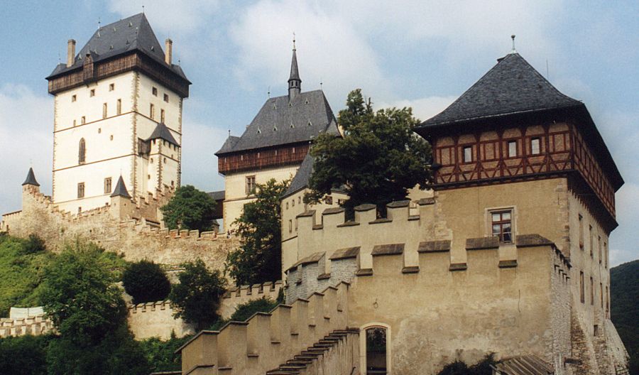 Karlstejn Castle in Czech Republic