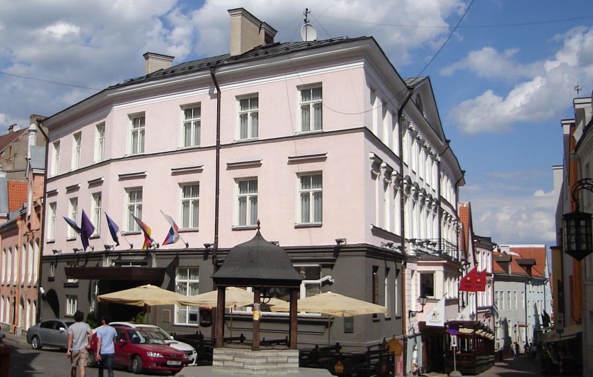 Building in Old City of Tallinn