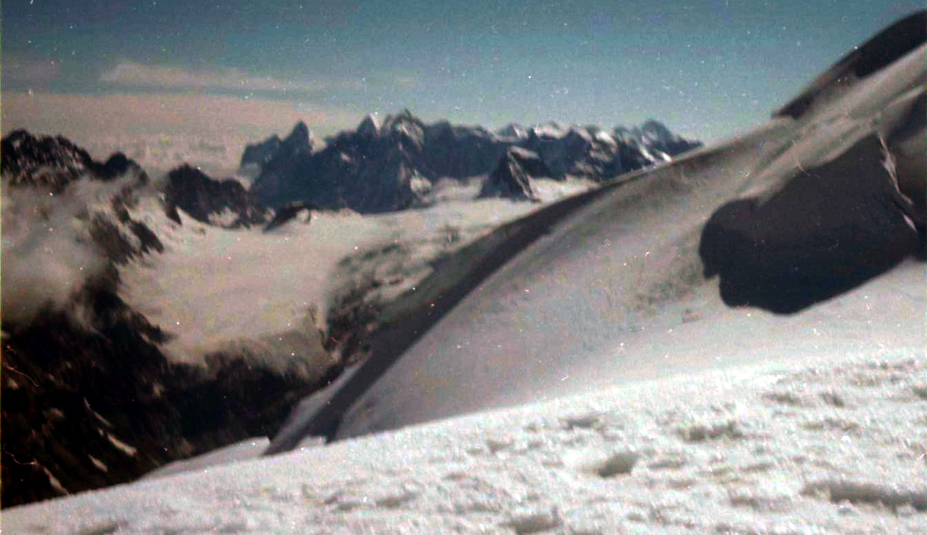 View from the Balmhorn in the Bernese Oberlands