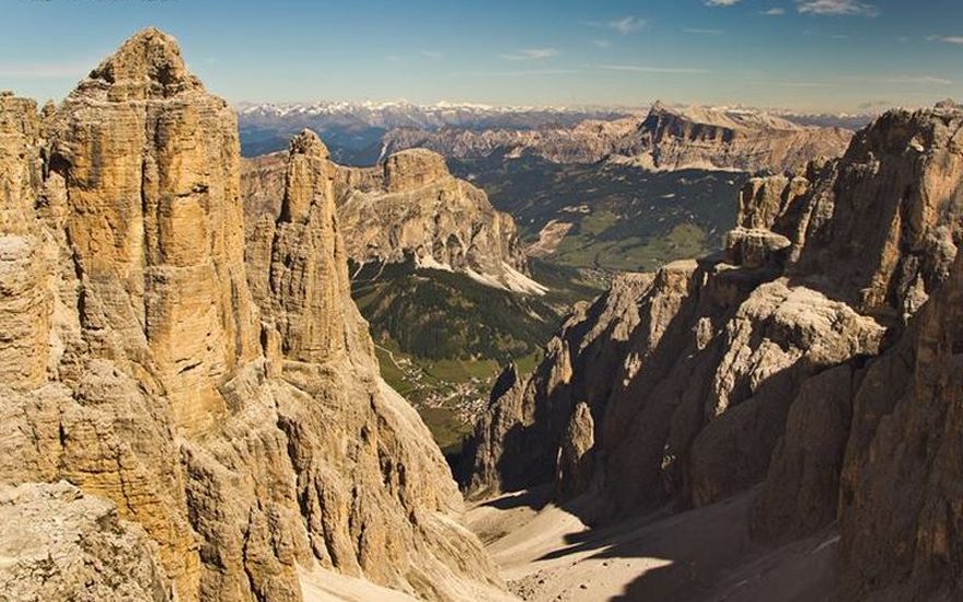 On ascent of Pic Boe in the Italian Dolomites