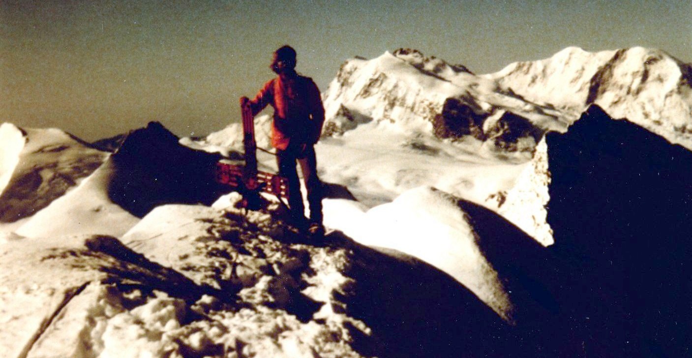 Monte Rosa from Dom