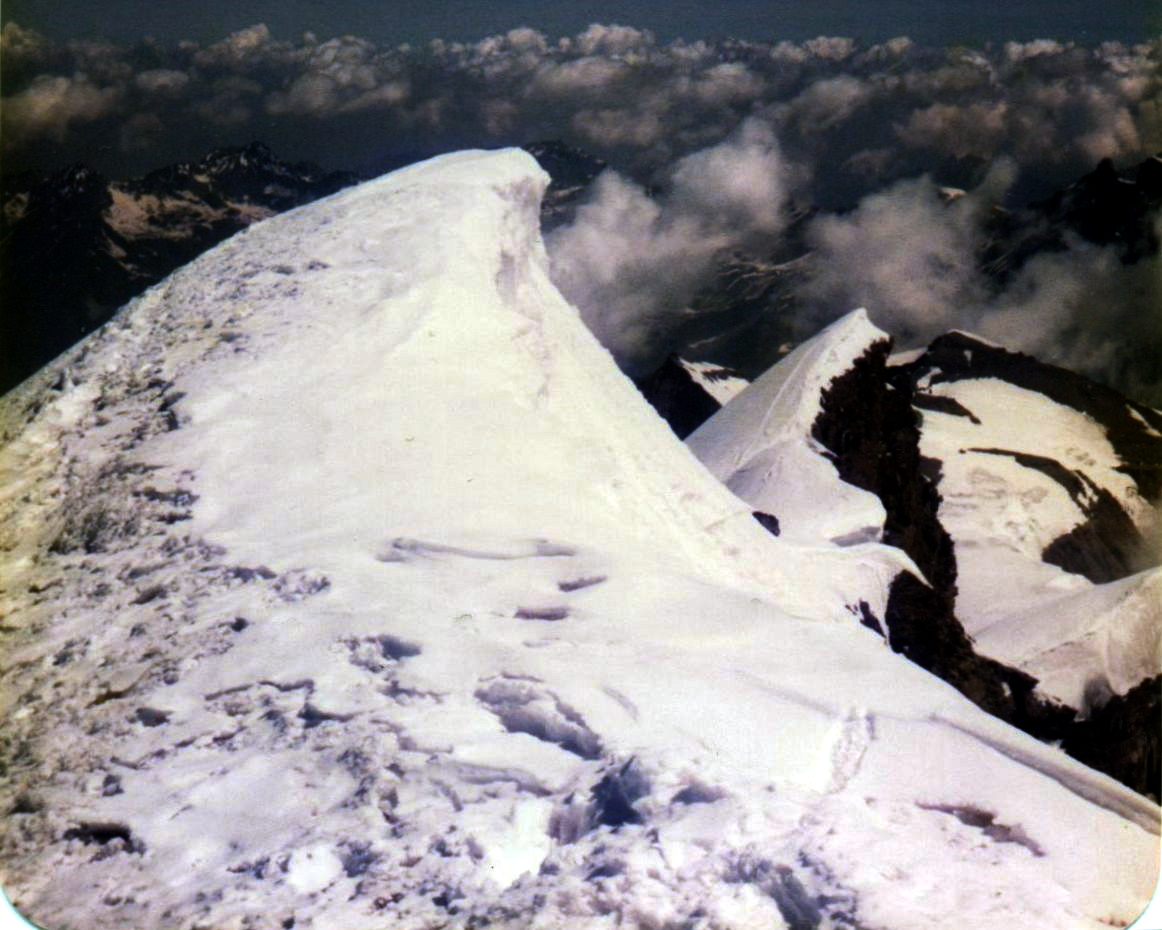 Croissant Grafeneire on Grand Combin