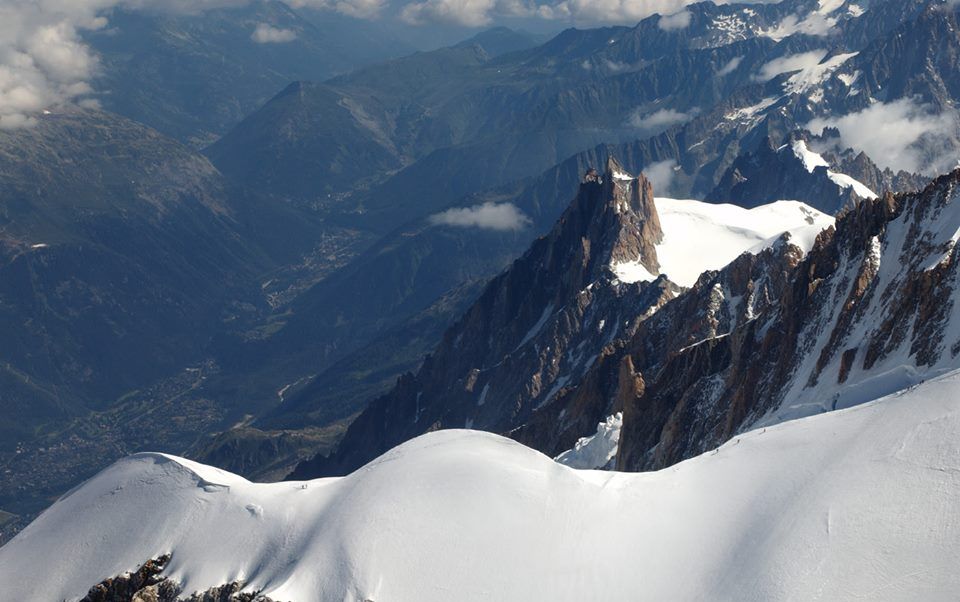 Aiguille du Midi above Chamonix