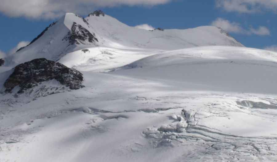 Monte Cevedale in the Ortler Group of the Italian Alps