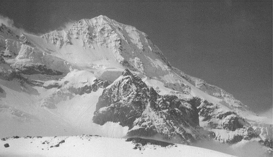 Breithorn in the Lauterbrunnen Wall in the Bernese Oberlands Region of the Swiss Alps