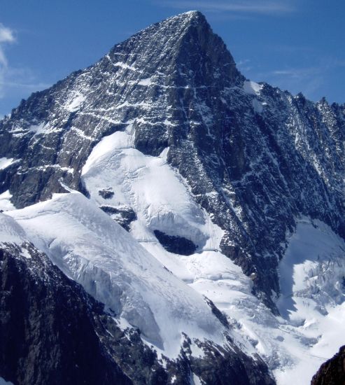 East Side of Grunhorn from Finsteraarhorn Hut