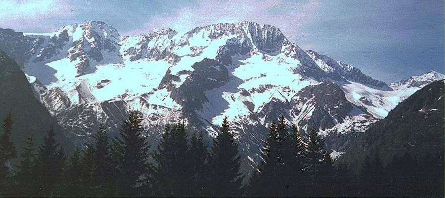 View from the Tonale Pass