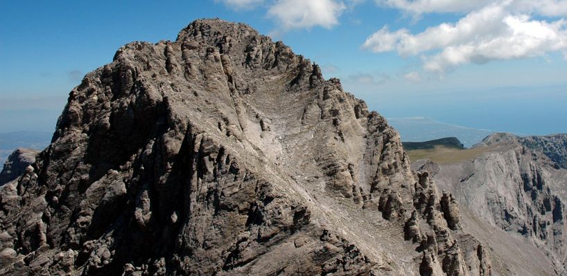 Mitikas ( Mytikas ) - the highest peak on Mount Olympus