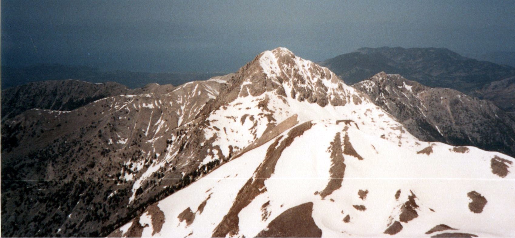 On ascent of Profitis Illias in the Taygettos Mountains