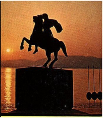 Statue of Alexander the Great in Thessaloniki