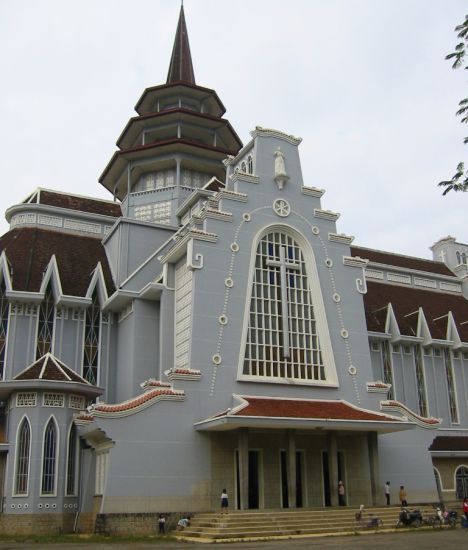 Notre Dame Cathedral ( Dong Chua Cuu The ) in Hue