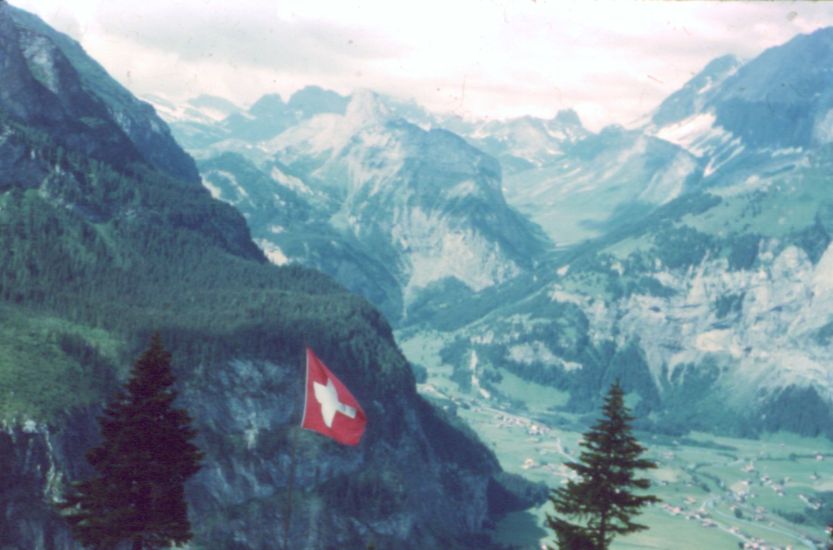 On Ascent to the Lotschen Pass