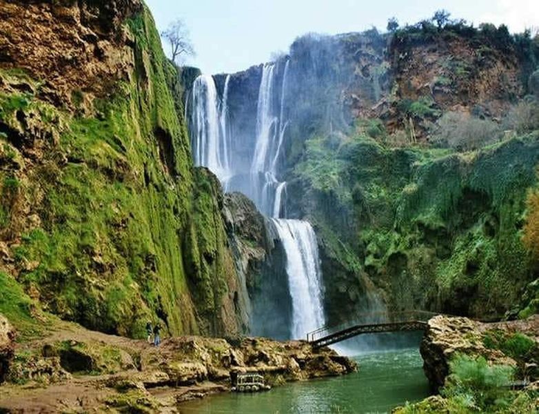 Cascades d'Ouzoud in Morocco