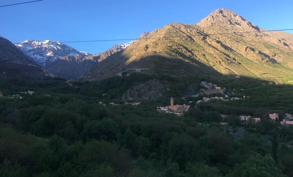 Asni Village in the High Atlas of Morocco