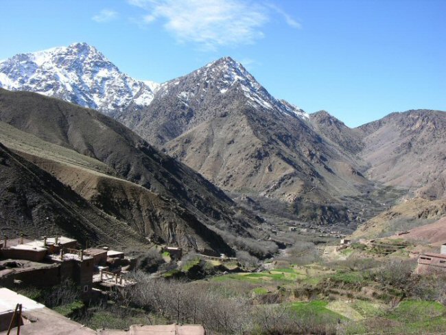 Imlil Village in the High Atlas