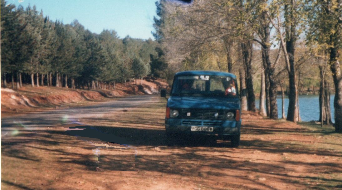 Overnight stop at Dayet Aouwa ( Aoua ) on route from Ceuta to Marrakesh