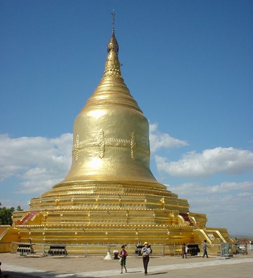 Lawkananda Kyaung in New Bagan in central Myanmar / Burma