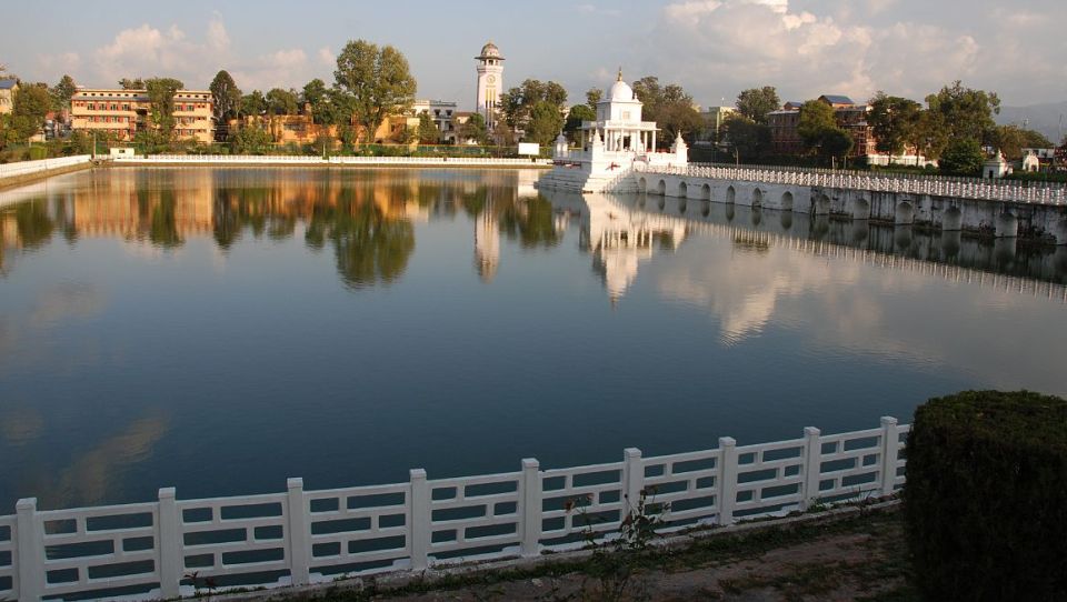 Rani Pokhari and Clock Tower in Kathmandu