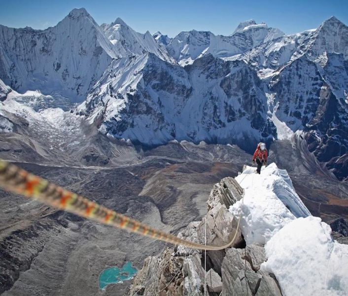 Ama Dablam - SW Ridge - normal route of ascent