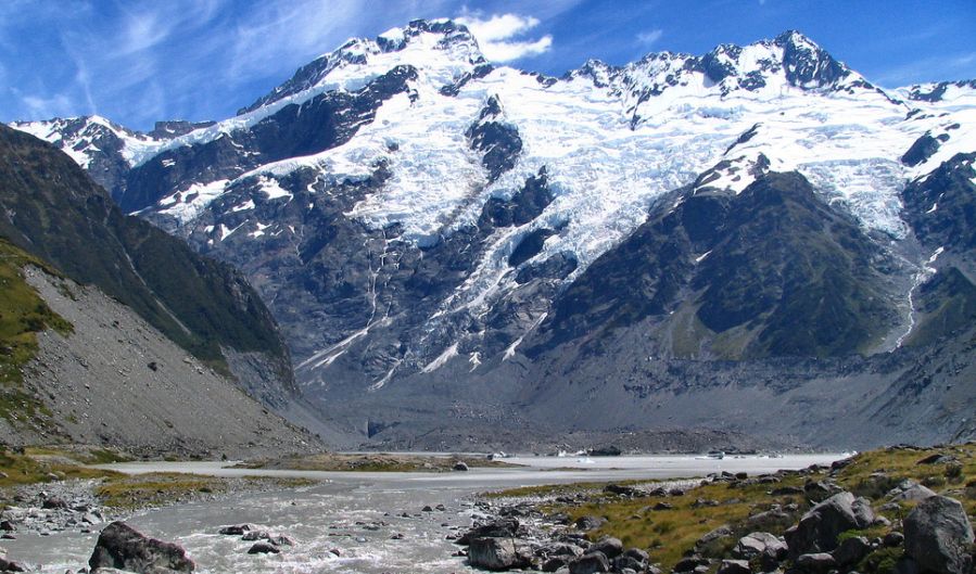 Mount Sefton from Mount Cook National Park