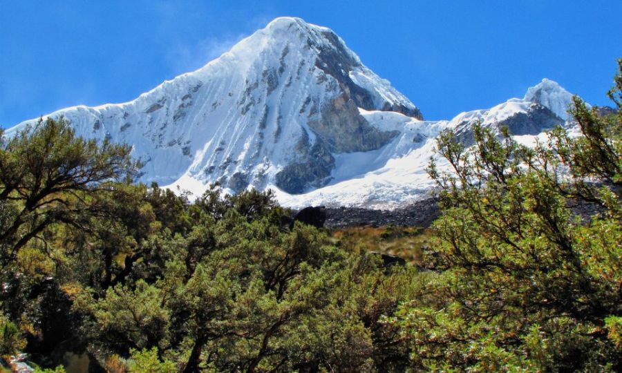 Peak in the Peruvian Andes