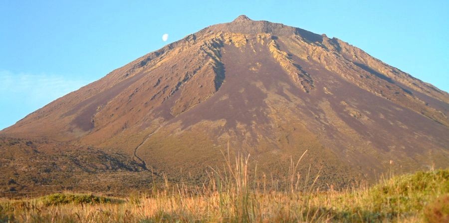 Mount Pico in the Azores of Portugal