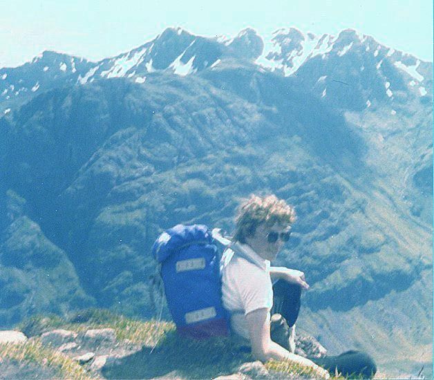 Bidean from Aonach Eagach Ridge