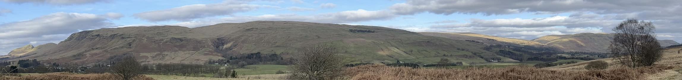 Campsie Fells from above Ardinning Loch