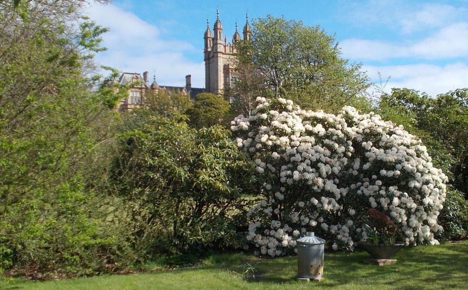 Schaw House in springtime