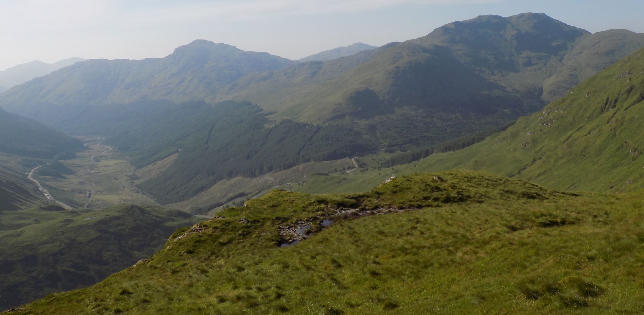 The Brack and Ben Donich from  Beinn an Lochain