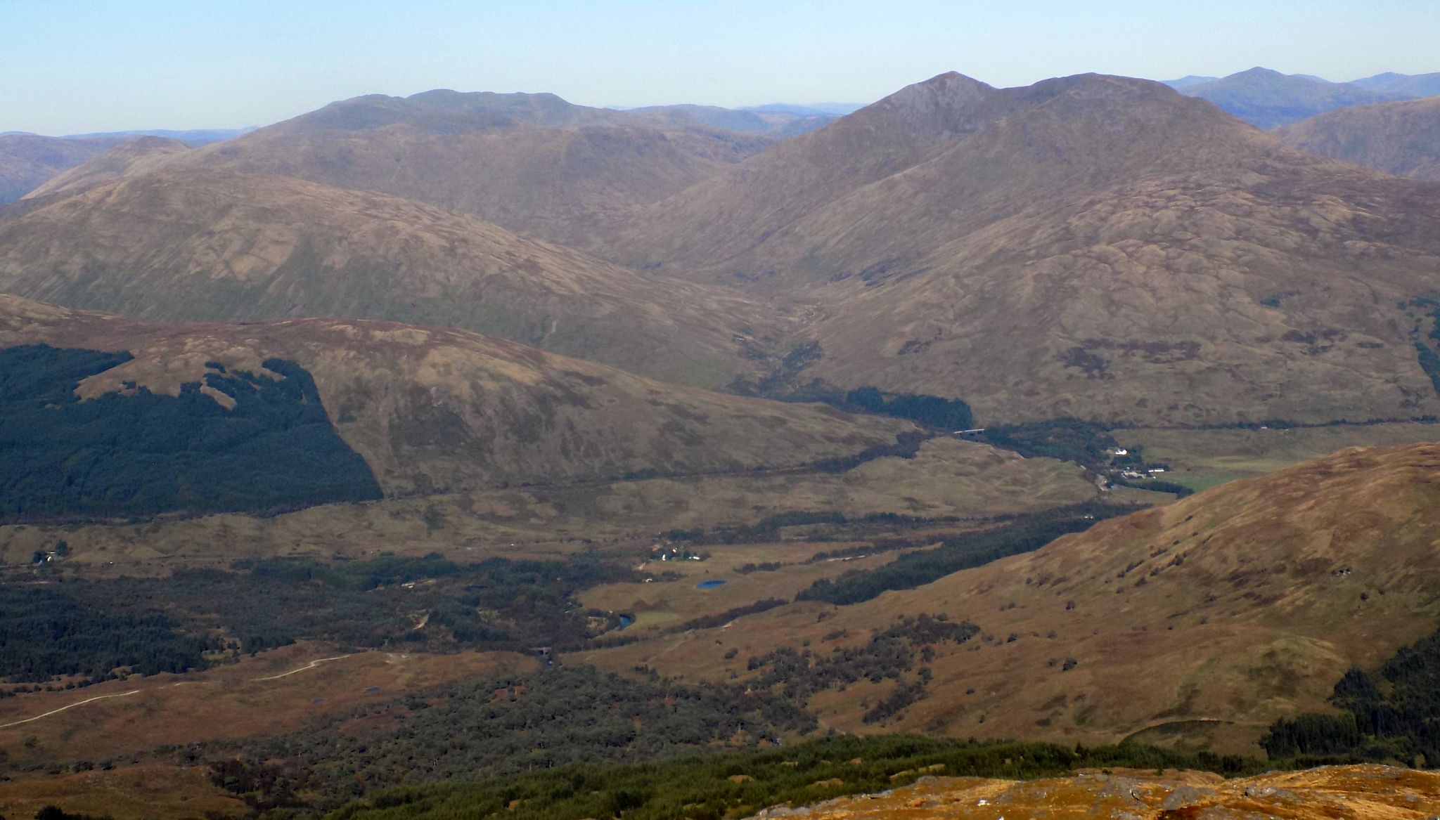 Ben Challum from Beinn Dubhchraig